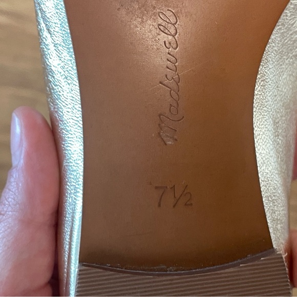 Madewell woman flat shoes, size 7 1/2 - Picture 4 of 4